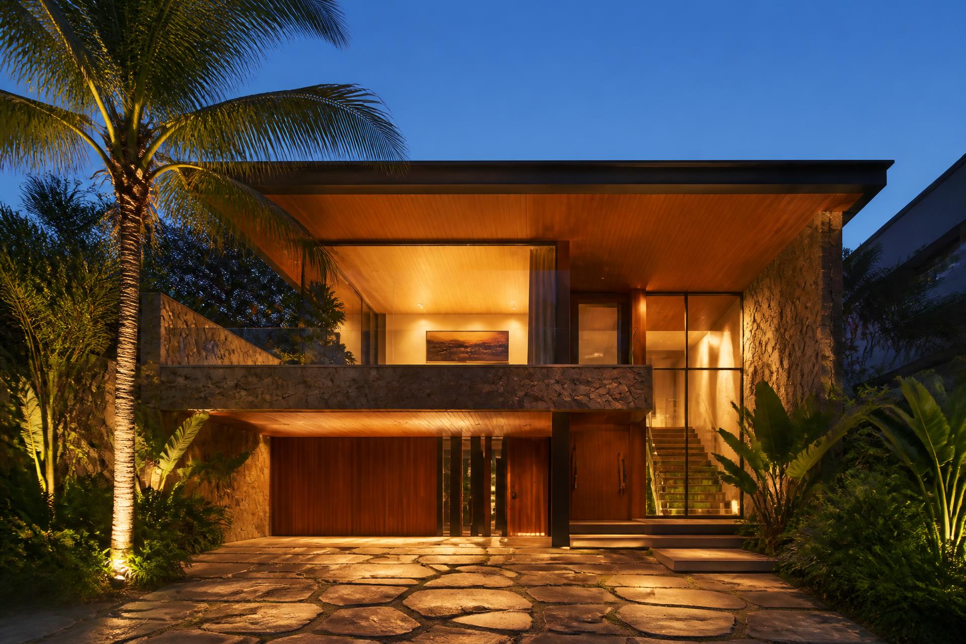 Projeto residencial assinado pela PHC Arquitetura